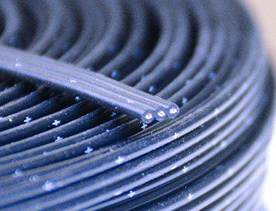 Side By Side 3 Core Silicone Flat Cable 