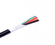 5 Core Oil Resistant Silicone Rubber Hook up Wire 9.0mm