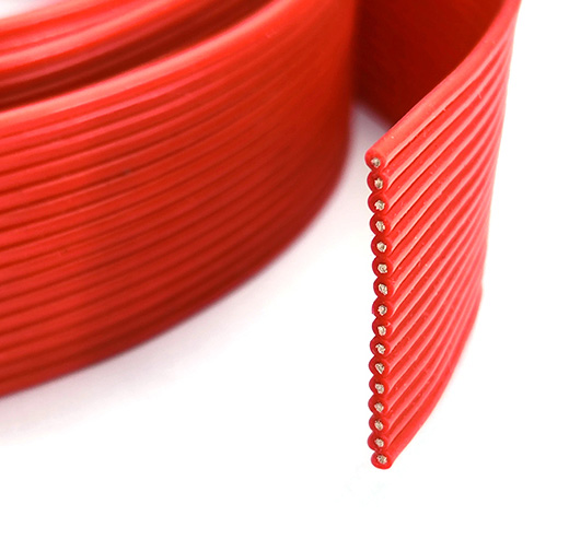 出产定造耐高温硅胶并线6p/8p/10p/12p/14p/16p排线