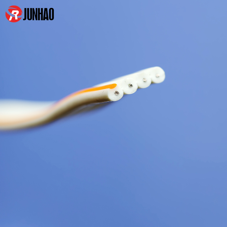 4Pin 24AWG Silicone Wire - High Temp Flexible Cable for Robotics, Medical Devices